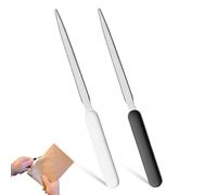 HABNI 2 Piezas Abrecartas Con Mango De Plástico, Letter Opener Para Abrir Sobres, Abrecartas Espada, Abre Correo Y Paquetes Sin Esfuerzo, 19.5 Cm