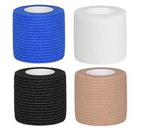 HABNI 8 Rollos Vendas Autoadhesivas Banda Venda Cinta Tape Crossfit Proteger Los Dedos Vendaje Cohesivo Venda Elastica Deportiva Bendaje Adhesiva Para Deportes Mano Brazo Pie 2.5Cmx4.5M