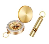 HABNI Brujula Supervivencia Brujulas De Orientacion Brújula Para Exteriores Retro Brújula Brújula Bolsillo Navegación Caminar Para Camping Senderismo Caza Y Actividades Al Aire Libre Con Silbato