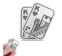 HABNI Fidget Slider Toy Magnéticos Fidget Slider Juguete Metálicos Edc Deslizante Para Aliviar Estrés Y Ansiedad Metal Poker Fidget Slider Para Autismo Y Tdah Juguetes De Escritorio Oficina Adulto