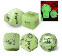 HABNI Juego De 5 Dados Eróticos Para Parejas, 36 Posiciones, Manual, Humor, Dormitorio, Regalo Para Adultos, Amantes Del Sexo, Juego De Amor Sexual