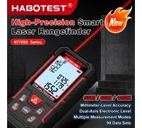 HABOTEST HT7050 Medidor de Distancia Láser Profesional 50M/80M/120M, Telémetro Láser, Cinta Métrica Láser HT7050-50M