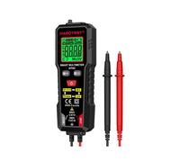 HABOTEST Multímetro, Comprobador de Voltaje CC, Medidor de Voltaje Sin Contacto, Rango Dual, Prueba de Cables con Corriente, Ohmios/Hz, NCV