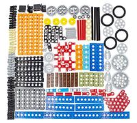 Habow - 184 Piezas técnicas: Engranajes, Ejes, Ladrillos técnicos con Agujeros, Brazos de elevación, Conectores, etc. para Piezas de Repuesto Moc compatibles con Bloques de construcción de Marca.