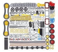 Habow 852 Piezas Technic-Parts Gears-Axle-Pin-Connector Compatible con Lego-Technic, Amortiguador Ruedas Cadena Enlace Marco Juntas Diferencial Motor Kit. Piezas Moc