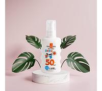 Haccer 50+ SPF Kids Sun Lotion Protection Spray 150 ml - Aceites naturales combinados - Alta UVA - UVB, máxima protección contra el sol, spray protector solar hidratante para niños
