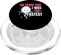 Hace 60 años FUI el cumpleaños Feliz 60 más rápido PopSockets PopGrip para MagSafe