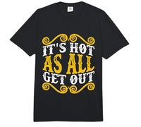 Hace Calor como a Todas Las Salidas le Encanta la música Country Southern Belle Comfort Colors Adult Heavyweight T-Shirt