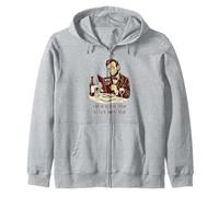 Hace Cuatro partituras y Siete sorbos Funny Abe Lincoln Wine Sudadera con Capucha