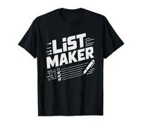 Hacedor Obsesivo De Listas Personalidad Adicto Las Camiseta