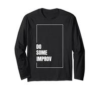 Hacer Algo de improvisación Divertido Actuación Teatro Comedia Improvisación Arte Manga Larga