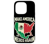 Hacer América México otra vez Historia Mexicana Hecho 1835 México Carcasa para iPhone 14 Pro