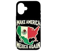 Hacer América México otra vez Historia Mexicana Hecho 1835 México Carcasa para iPhone 16