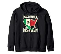 Hacer América México otra vez Historia Mexicana Hecho 1835 México Sudadera con Capucha