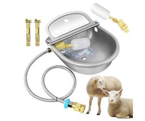 Hacer automático para ganado, Fuente de agua de ganado automática, Tazones de dispensador de cría de acero inoxidable, Diseño de válvula flotante inteligente Contenedor de consumo de boi