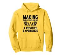 Hacer de cada entrega un paquete de entrega de experiencia positiva Sudadera con Capucha