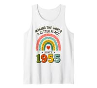 Hacer del Mundo un Lugar Mejor Desde 1955 Camiseta sin Mangas