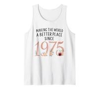 Hacer del Mundo un Lugar Mejor Desde 1975 Camiseta sin Mangas