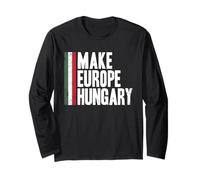 Hacer Europa Hungría, Amo Hungría Libertad Manga Larga