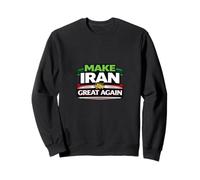 Hacer Grande a Irán Otra Vez Declaración de Libertad del Orgullo iraní Persia Sudadera