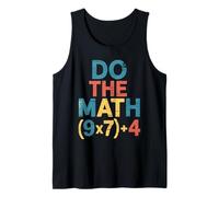 Hacer Las Matemáticas Ecuación Matemática Divertida Amante Camiseta sin Mangas