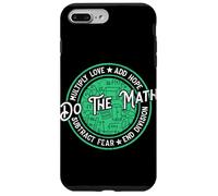 Hacer las matemáticas Multiplicar Amor Añadir Esperanza Restar Miedo Fin Divisio Carcasa para iPhone 7 Plus/8 Plus