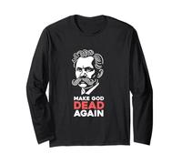 Hacer muerto a Dios otra vez Nietzsche Ateo Filosofía Ateísmo Manga Larga