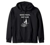 Hacer Pasta, no Guerra, Dicho sarcástico Divertido Sudadera con Capucha
