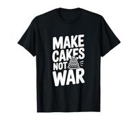 Hacer Pasteles no Guerra Divertido Amante de Hornear Camiseta