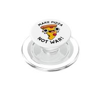 Hacer Pizza no Guerra Divertido Juego de Palabras de Paz PopSockets PopGrip para MagSafe