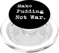Hacer pudín no guerra divertido pudín PopSockets PopGrip para MagSafe