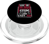 Hacer Que 10000 Pasos Parezcan Fáciles Caminar 10000 Pasos PopSockets PopGrip para MagSafe
