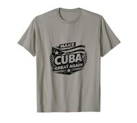 Hacer Que Cuba vuelva a ser Grande Mapa Política Libertad Democracia Camiseta