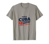 Hacer Que Cuba vuelva a ser Grande Mapa Política Libertad Democracia Camiseta