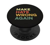 Hacer Que el Odio vuelva a equivocarse Votando Amabilidad Aceptación Inclusión PopSockets PopGrip Adhesivo