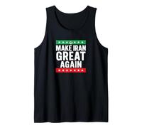 Hacer que Irán vuelva a ser grande declaración política patriótica Camiseta sin Mangas