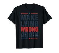 Hacer Que mentir Mal de Nuevo la protesta resista Camiseta gráfica económica