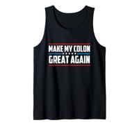 Hacer Que mi Colon vuelva a ser Grande - Concientización sobre la Enfermedad de Crohn Camiseta sin Mangas
