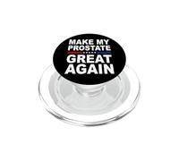 Hacer Que mi próstata vuelva a ser Grande | Sobreviviente del Tratamiento del cáncer PopSockets PopGrip para MagSafe