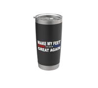 Hacer que mis pies estén geniales otra vez | Recuperación de lesiones en el pie roto Vaso térmico de acero inoxidable de doble pared