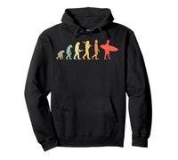Hacer Surf Evolución Retro Regalo Para Surfistas Sudadera con Capucha