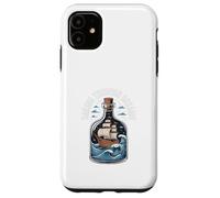Hacer un barco en una botella NAVEGANDO A TRAVÉS DE SUEÑOS Botella Barco Carcasa para iPhone 11