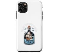 Hacer un barco en una botella NAVEGANDO A TRAVÉS DE SUEÑOS Botella Barco Carcasa para iPhone 11 Pro Max