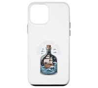 Hacer un barco en una botella NAVEGANDO A TRAVÉS DE SUEÑOS Botella Barco Carcasa para iPhone 12 mini