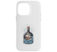 Hacer un barco en una botella NAVEGANDO A TRAVÉS DE SUEÑOS Botella Barco Carcasa para iPhone 14 Pro Max