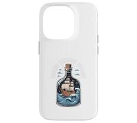 Hacer un barco en una botella NAVEGANDO A TRAVÉS DE SUEÑOS Botella Barco Carcasa para iPhone 14 Pro