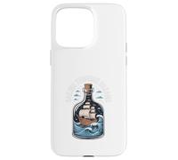 Hacer un barco en una botella NAVEGANDO A TRAVÉS DE SUEÑOS Botella Barco Carcasa para iPhone 15 Pro Max