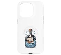 Hacer un barco en una botella NAVEGANDO A TRAVÉS DE SUEÑOS Botella Barco Carcasa para iPhone 15 Pro
