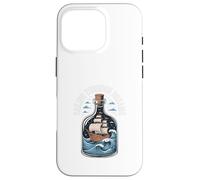 Hacer un barco en una botella NAVEGANDO A TRAVÉS DE SUEÑOS Botella Barco Carcasa para iPhone 16 Pro