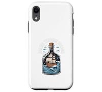 Hacer un barco en una botella NAVEGANDO A TRAVÉS DE SUEÑOS Botella Barco Carcasa para iPhone XR
